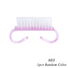 Image of 1PCS 6 Types Plastic Nail Cleaning Brush Remove Dust Powder Cleaner for Acrylic UV Gel Nails Art Manicure Care Accessory CH095