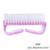 Image of 1PCS 6 Types Plastic Nail Cleaning Brush Remove Dust Powder Cleaner for Acrylic UV Gel Nails Art Manicure Care Accessory CH095